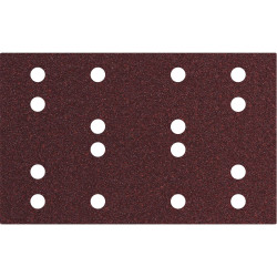 Metabo 635195000 Sanding sheets 80x133mm P180 velcro adhesion 16 holes