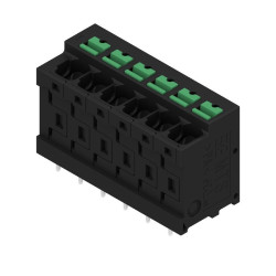 Zacisk PCB 6 -pinowe raster 5mm Montaż na płytce drukowanej Żeński Weidmüller