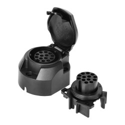 Gniazdo przyczepy samochodowej 12/24V 13-pin OR-AE-13230