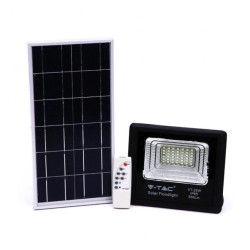 Projektor LED Solarny VT-25W 12W 4000K 550lm IP65 8573
