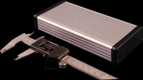 1455J1602 profile housing, 1455 J, 160 x 78 x 27 mm, clear