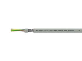 Przewód sterowniczy LiYCY 4x0,5 mm2 (300/300V) do przesyłu danych (bębnowy) 18048797 HELUKABEL