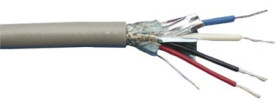 Kabel do transmisji danych 2 -parowy 1,65 mm² 4 -rdzeniowy Ekranowany 15 AWG AWG PVC 300 V DeviceNet