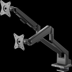 70814 Monitor holder, 2 displays, 17" - 32", 455 mm, table mounting