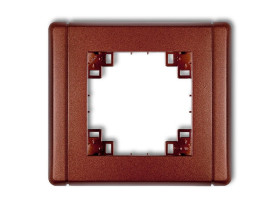 Kompletna ramka uniwersalna brązowy metalik 9FR-1 KARLIK