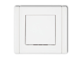 FLEXI Wyłącznik zwierny przycisk (jeden klawisz bez piktogramu) biały FWP-4.1 KARLIK