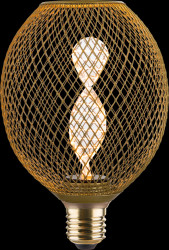 ELED100185 LED filament lamp E27, 3.5 W, 120 lm, 1800 K, dimmable