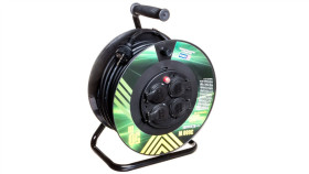 Przedłużacz Bębnowy 4-Gniazda Z/U 50M H05rr-F 3G1,5 Ip44 P084501