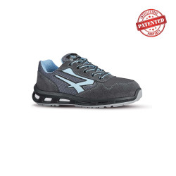 U-Power LOLLY Grey Safety Trainer Suede