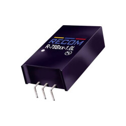 Recom 80099161 R-78B5.0-1.0L DC/DC Converter 6.5-32V In 5V Out Bent Pins