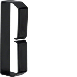 Klamra do przewodów 50125 czarna LK501253