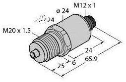 Turck Przetworniki ciśnienia 1 szt. PT6R-1020-I2-H1143