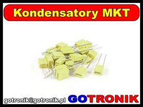 Zestaw kondensatorów MKT 120 sztuk