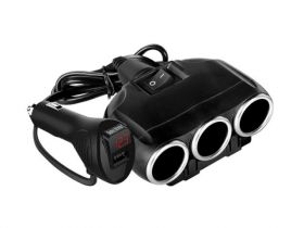 ROZGALEZNIK ZAPAL.3GN.+2XUSB MAX 3,1A