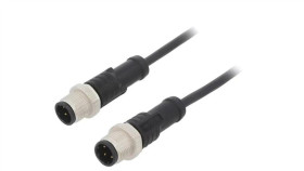 M12d04ml12dmlsb002 Kabel Do Czujników/Automatyki 4Pin M12-M12 Kod D-Ethernet