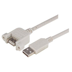 Kabel USB Złącze A USB Złącze B USB A dł. 300mm Przewód USB USB 2.0