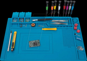 AS11 Silicone Soldering Mat, 450 x 300 mm