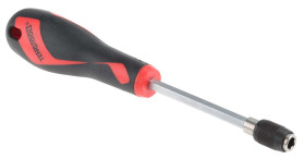 Wkrętak do nasadek, dł. ostrza: 37 mm, dł. całkowita: 217 mm, końcówka: Sześciokątna