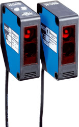 Czujniki fotoelektryczne Przez wiązkę Kompaktowe rozmiary SICK PNP zakres 0 → 60 m LED