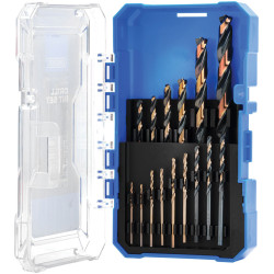 Draper 09103 HSS Turbo Titanium Drill Bit Set (15 Piece) - 09103