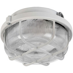 Deko Light 401016 Syrma Rund Outdoor Ceiling Wall Light Grey E-27