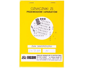Znaki samoprzylepne ZS D20/N E04ZP-02030403500