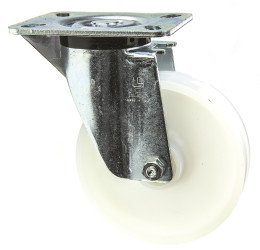 Koło samonastawne średnica kabla 150mm Płyta LAG 400kg wysokość całkowita 196mm