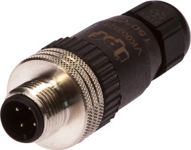 Złącze kablowe, Proste, Do samodzielnego montażu, Złącze śrubowe, 24V, -40-150C, VK003528