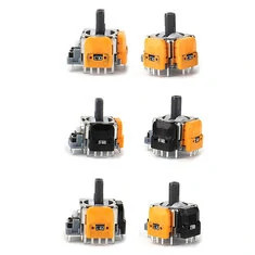 10 szt./opakowanie Wymienne czujniki 3D Joystick Hall Effect Analogowy ThumbStick dla części zamiennych kontrolera PS5/PS4/Xbox