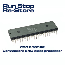 MOS/CSG 8565R2 VIC II video chip for the Commodore 64C (New Old Stock)