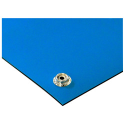 Antistat 082-0028F2 ESD 2 Layer Smooth Mat Blue 600x900mm