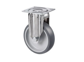 Koło samonastawne średnica kabla 125mm Płyta Guitel Hervieu 80kg wysokość całkowita 159mm