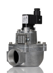 Pneumatic Control Valve 24 V DC Buschjost 2-drogowy G 1-1/2 cala 1- 1/2cal NC