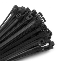 Opaska kablowa zaciskowa 2,5mm 200mm UV 200/2,5 czarna OPZ2.5*200/UV /100szt./