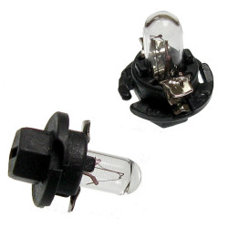 Żarówka BX8,4D 1,2W 12V BLACK T4W BAX