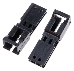 Obudowa złącza 2-pinowe -rzędowe raster: 2.54mm TE Connectivity Żeński Montaż na kablu AMPMODU MTE Złącze jednorzędowe