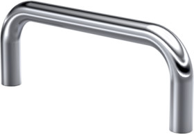 Handle, steel, (L x W x H) 153 x 8 x 32 mm, 029.08.153