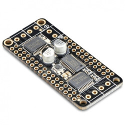 Sterownik silnika prądu stałego DC + Stepper FeatherWing - nakładka do Feather - Adafruit 2927