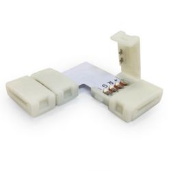 Łącznik kątowy do taśm LED RGB (zaciskany)