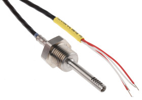 Czujnik RTD PT100 długość 40mm średnica 4.5mm +200°C G1/4