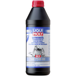 Liqui Moly 3658 Transmission Fluid 1L GL5 SAE 75W-80 High-Pressure Gear Oil