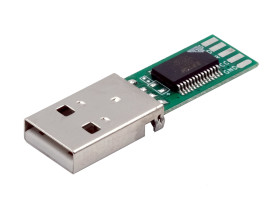 Przejściówka złącze A USB A męskie złącze B RS232 rodzaj A Męskie Exsys