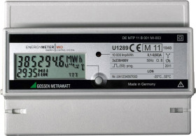 Gossen Metrawatt U1289-V014 U1289-V014 Licznik prądu trójfazowy cyfrowy 65 A Zezwolenie MID: tak 1 szt.