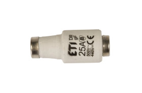 Wkładka bezpiecznikowa 25A DII gF / BiWts 500V AC/440V DC E27 002312107