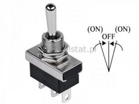 Przeł. hebel. KN3D-123 chwilowy (ON)-OFF-(ON)