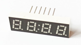 AF-03641BK-B wyświetlacz LED pomarańczowy, jasność 6mcd, wspólna anoda