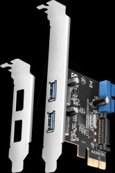 PCEU-232RS AXAGON PCEU-232RS expansion card, PCIe 4.0 x1