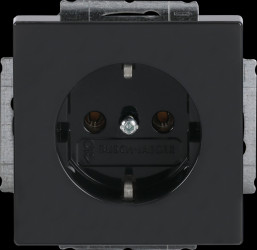 20 EUC-81 Socket outlet insert, anthracite