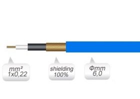 Przewód instrumentalny ROXTONE - niebieski