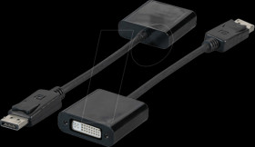 EB485V2 DisplayPort adapter, DP connector to DVI socket